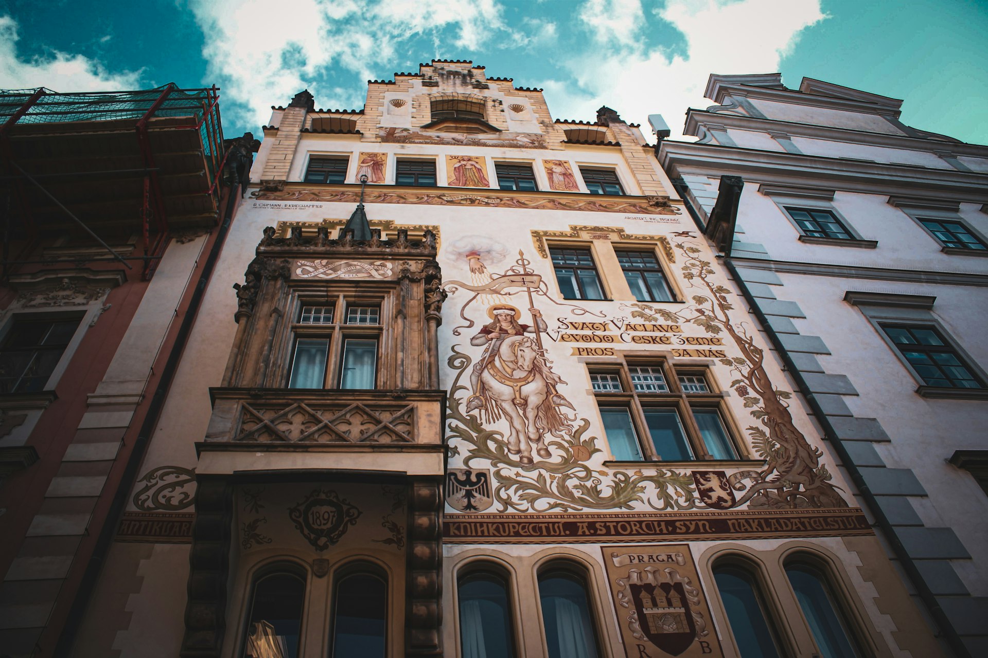 Praha 1 - historická fasáda